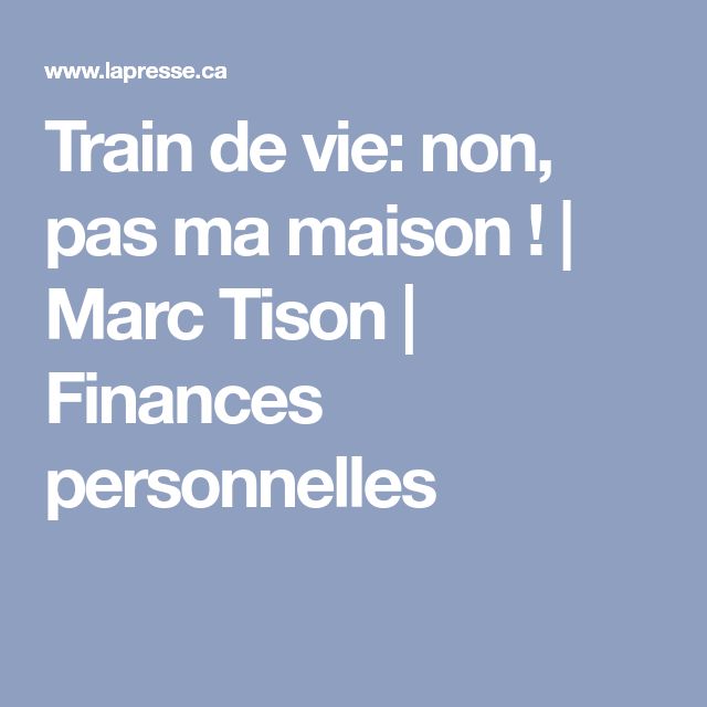 Train de vie non, pas ma maison ! Marc Tison Finances - echangeur air air maison Train de vie non, pas ma maison ! Marc Tison Finances - echangeur air air maison