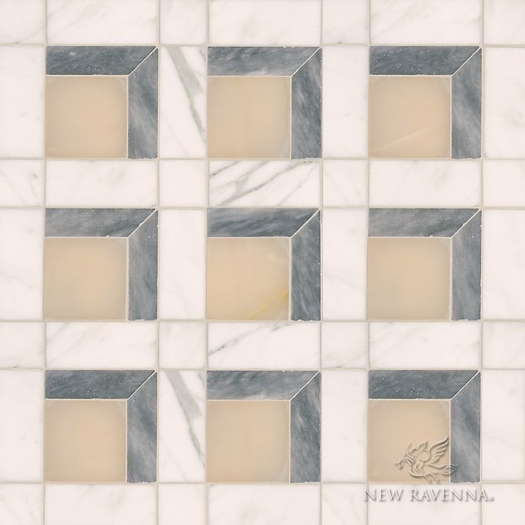 paseo a handmade mosaic shown in polished cream onyx honed allure and honed