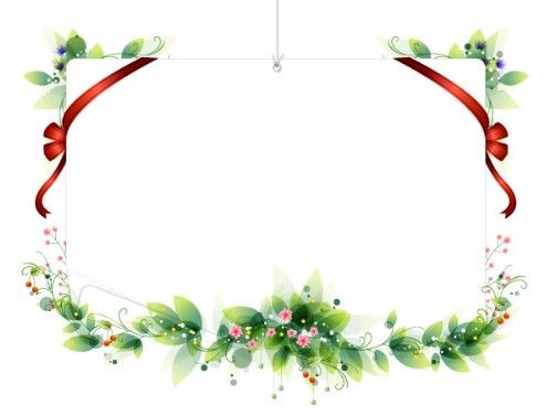Free Vector Holiday Decorative Borders With Ribbons 02 Free Web