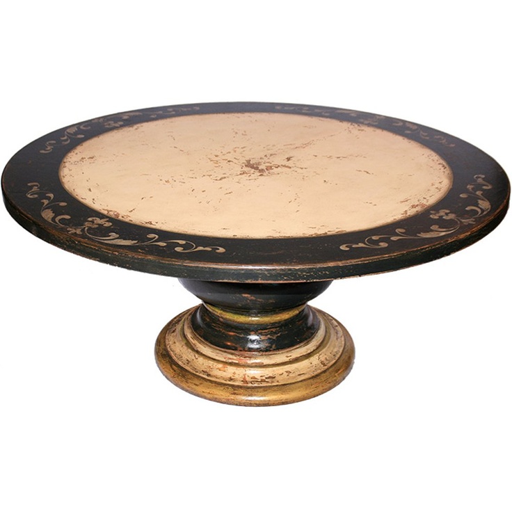 Painted Pedestal Kitchen Dining Table Painted Pedestal Kitchen Dining Table