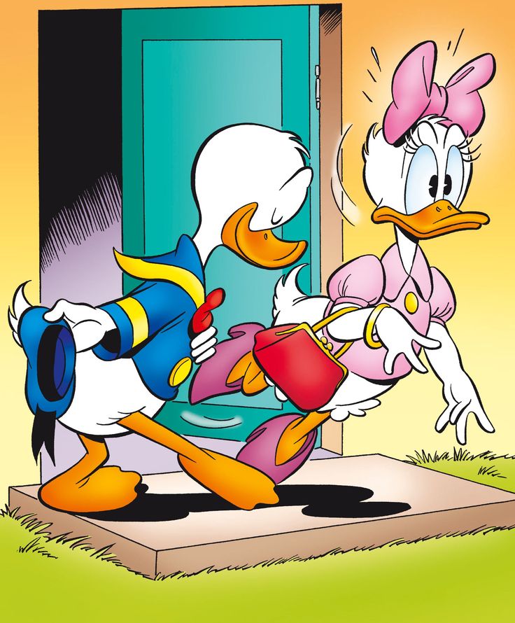 Donald duck having sex, in his ass blow job