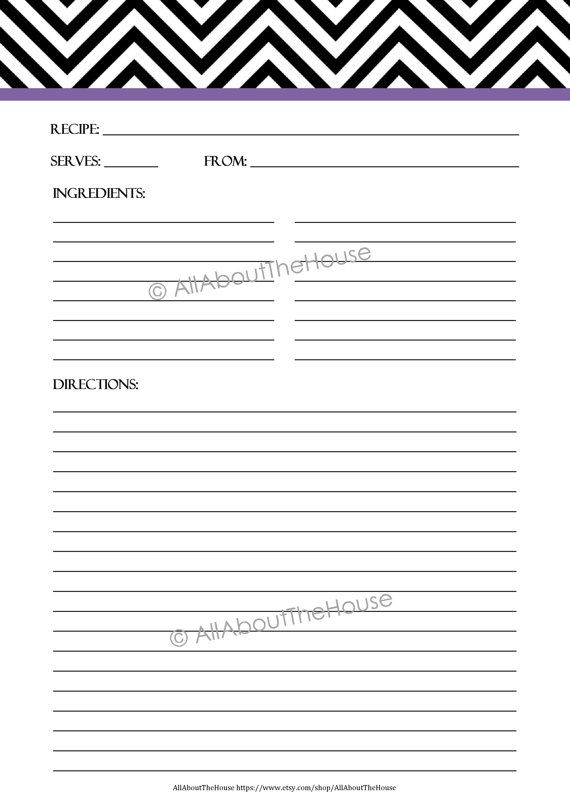 25 free printable recipe cards home cooking memoriesrecipe card
