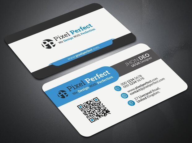 Free Pixel Perfect Business Card Psd Template Titanui Business Card Psd Business Card Mock Up Psd Templates