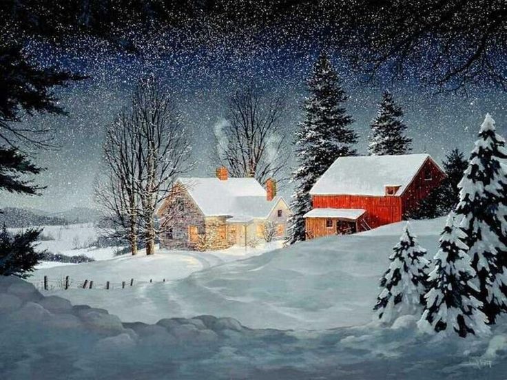 christmas artist paintings