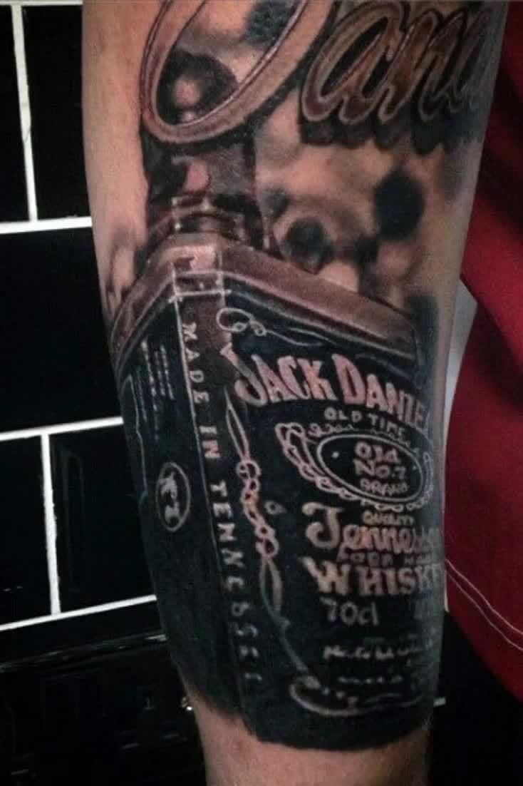 60 Jack Daniels Tattoo Designs For Men Whiskey Ink Ideas [Video