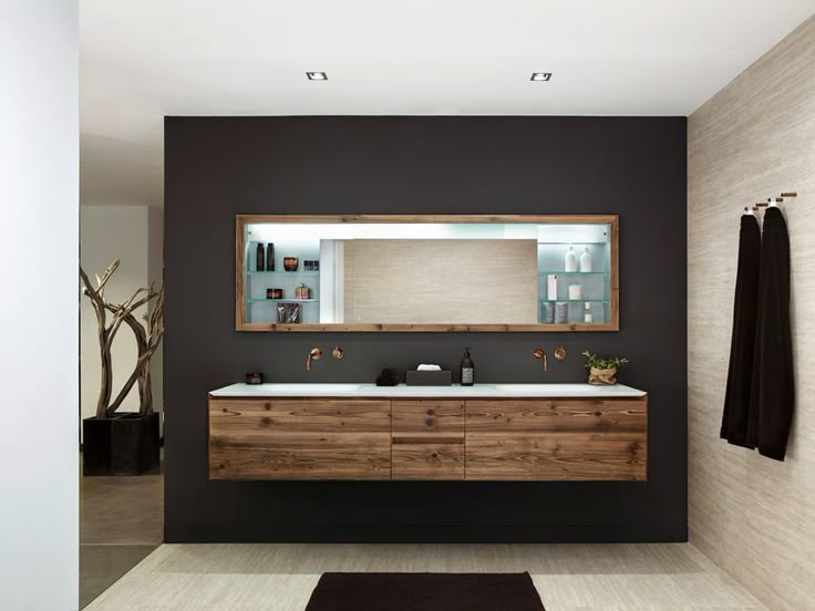 Alpines Baddesign Natur Im Bad Bathroom Design Minimalist Bedroom Minimalist Home