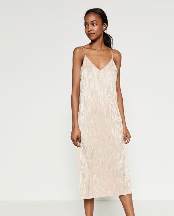 los vestidos de fiesta zara invierno 2018 - tendenzias | algodón