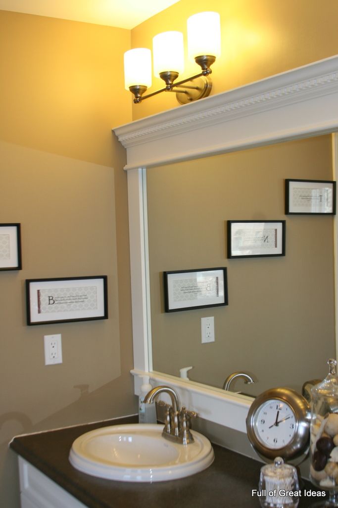 Bathroom Remodel Mirrors best 10+ bathroom mirror redo ideas on pinterest | redo mirror Bathroom Remodel Mirrors best 10+ bathroom mirror redo ideas on pinterest | redo mirror
