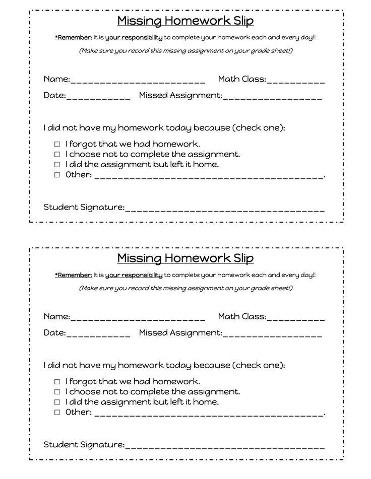 class assignment sheet