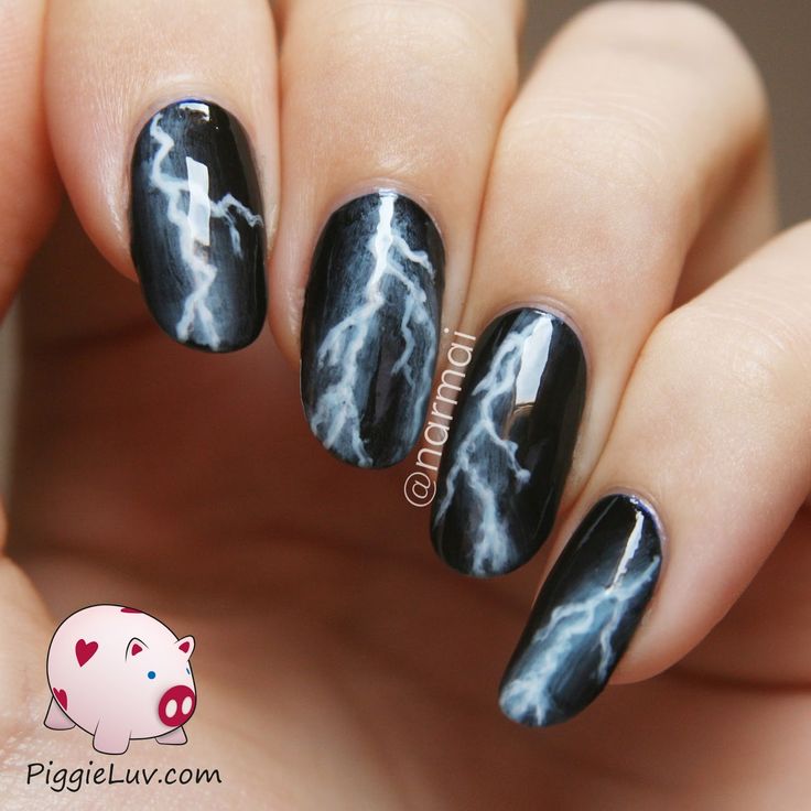 Best 25+ Lightning Nails Ideas On Pinterest Lighting Storm Lightning glow in the dark nail art featuring Serum No. 5 (with video tutorial!) - Best 25+ Lightning Nails Ideas On Pinterest Lighting Storm