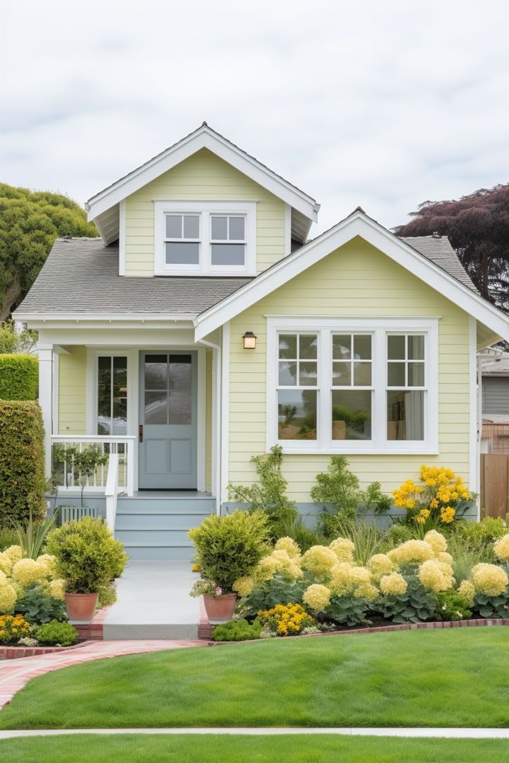 18 Pastel Home Exterior Ideas That Ll Make Your Heart Sing In 2024 D0966bfe05227f02aeb508fd1f7b6b37