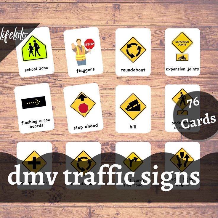 usa-traffic-signs-road-signs-test-flash-cards-dmv-permit-etsy-in-2022