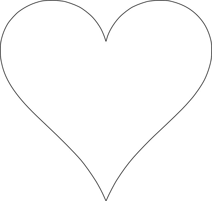 6 Free Printable Heart Templates Modèle de cœur, Dessin de coeur 6 Free Printable Heart Templates Modèle de cœur, Dessin de coeur