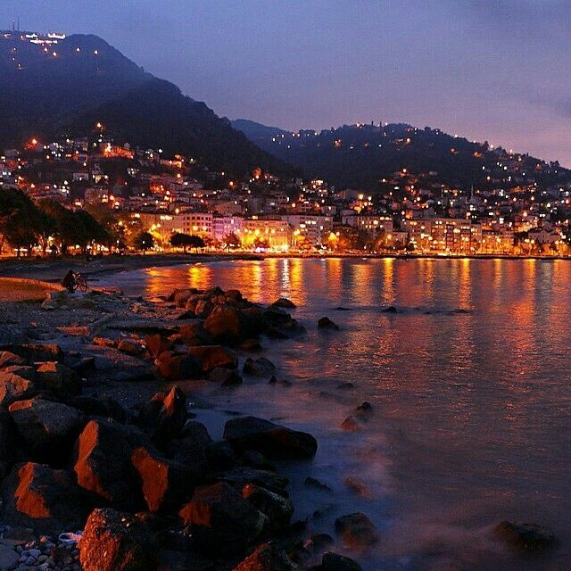 Ordu Cotyora Blacksea Karadeniz Turkey Memleketordu Travel Night Amazing Nature Tableau