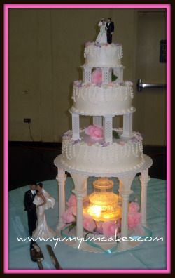 Fancy Water Fountain For Wedding Cake Fancy Water Fountain For Wedding Cake