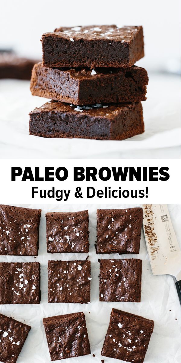 paleo brownies recipe in