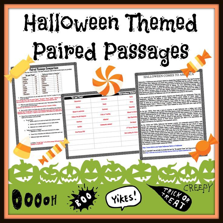 halloween short story vs article paired passages middle school - Halloween Short Stories Middle School halloween short story vs article paired passages middle school - Halloween Short Stories Middle School