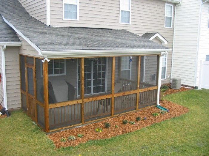 Screened Porch Before Landscape Design Project House Screened Porch Before Landscape Design Project House Patio In
