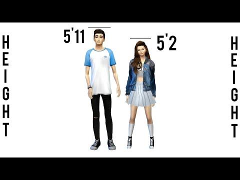height mod for sims 4 height mod for sims 4
