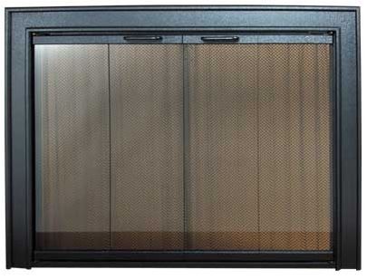 17 best Masonry Fireplace Glass Doors for Brick Fireplaces images on Pinterest | Brick fireplaces Brick wall fireplaces and Exposed brick fireplaces