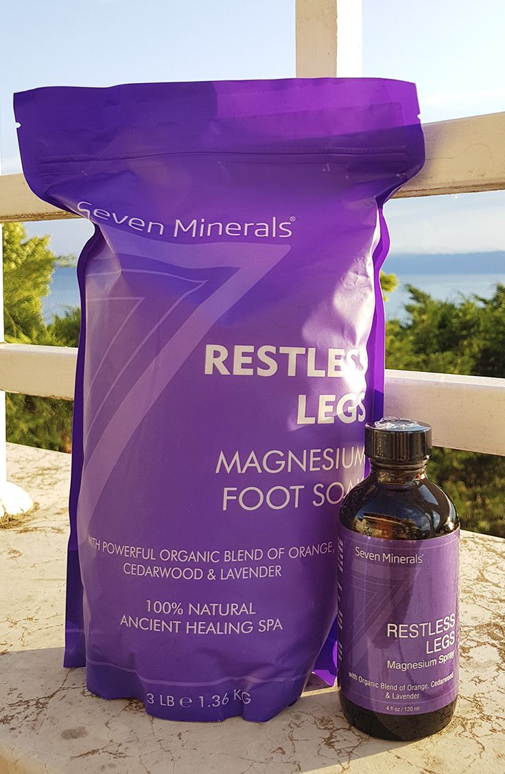 RESTLESS LEGS Magnesium Chloride Flakes 3lb | Natural