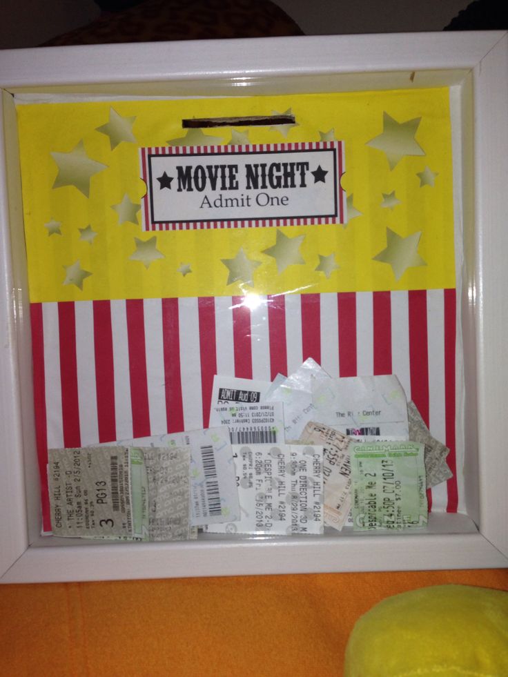 diy ticket stub