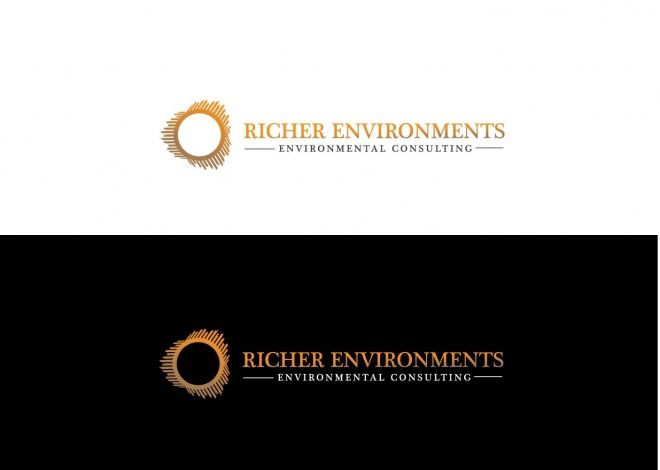 Richer Environments Environmental Consulting Richer Environments Environmental Consulting Client Winner Riche Logo Design Contest Logo Design Consulting Logo