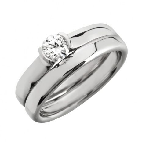 bridal set rub over diamond engagement ring with matching wedding women rings awesome sets her under - Discount Wedding Rings Women bridal set rub over diamond engagement ring with matching wedding women rings awesome sets her under - Discount Wedding Rings Women