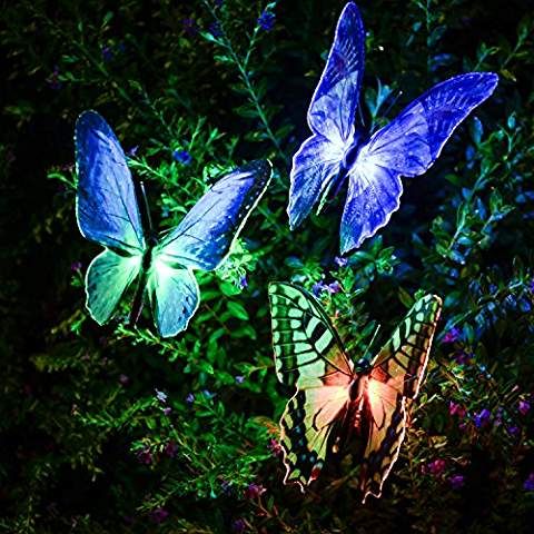 Outdoor Solar Garden Stake Lights Kearui 3 Pack Powered - Solar Powered Garden Decorative Lights Outdoor Solar Garden Stake Lights Kearui 3 Pack Powered - Solar Powered Garden Decorative Lights