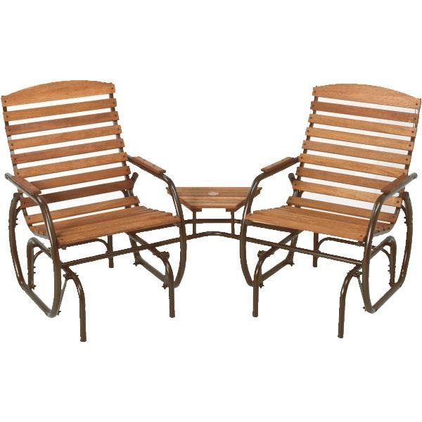 Jack Post Country Garden Glider Tete A Outdoor Chair Lounge Inexpensive Patio Furniture Glider Chair, Jack Post Outdoor Furniture
