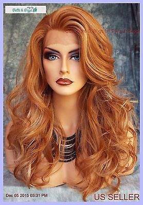 Feb 17, 2020 - Lace-Front-Heat-Friendly-Wig-soft-Layered-Curls-F27-613-STRAWBERRY-BLOND-216