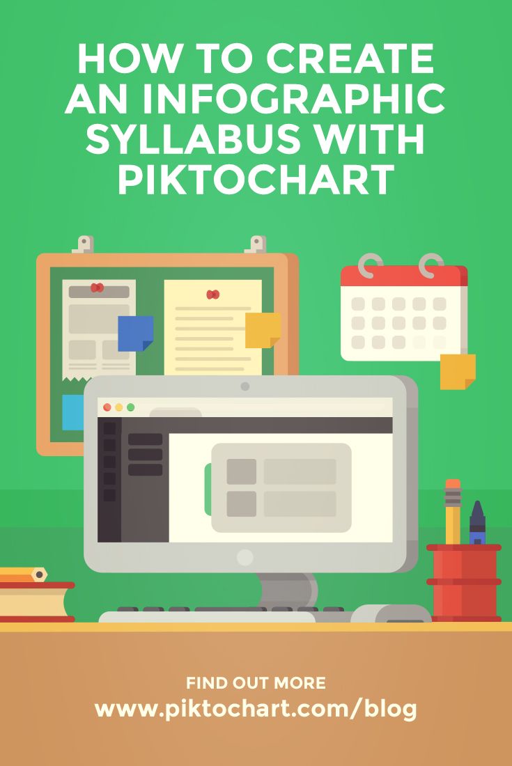 129 best piktochart blog posts images on pinterest visual how to create a syllabus