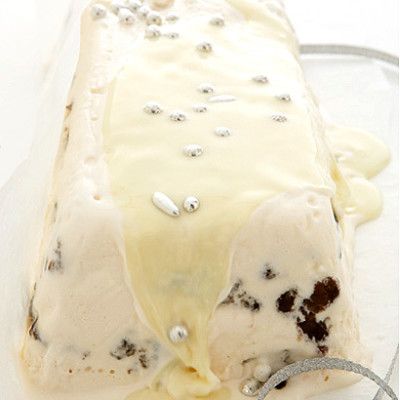 Ice cream christmas pudding ice magic Ice cream christmas pudding ice magic