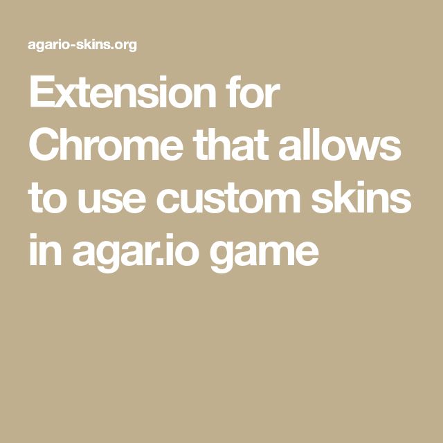 extension for chrome that