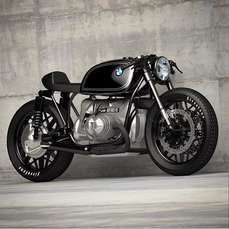 oldschoolbikes: “dropmoto: “Perfect BMW R90 concept – sweet and simple by ...