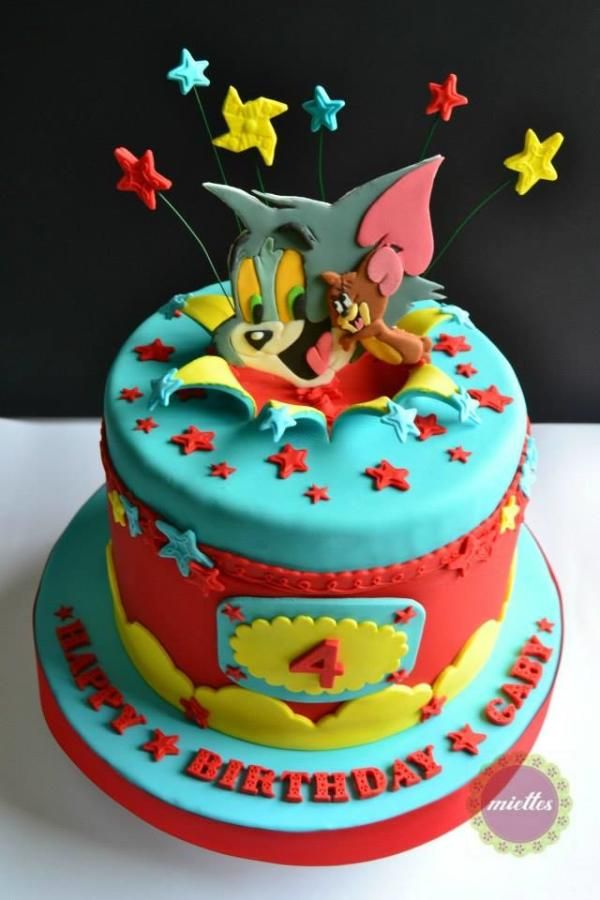 Tom And Jerry Childrens Cakes Tom And Jerry Childrens Cakes
