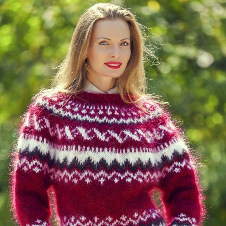Img 6011 Copy | Mohair sweater, Sweaters, Unique sweaters Dikke rode mohair trui door SuperTanya | Etsy
