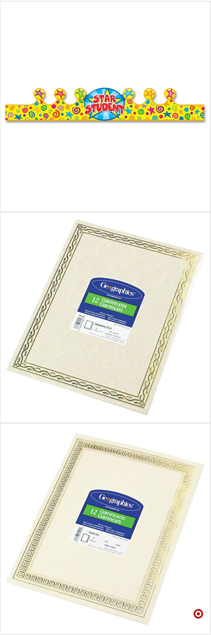 Shop Target for classroom certificates and awards you will love at great low prices. Free shipping on orders of $35+ or free same-day pick-up in store.