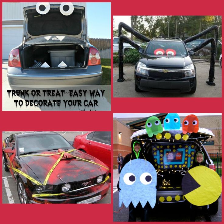 are you decorating your car for halloween here are some ideas show your creative