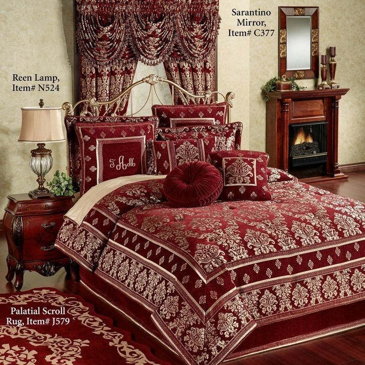 Pin By Dalia Montasser On Bed Linens Luxury Comforters Comforter Sets Bed Linens Luxury, Super King Bed In A Bag Sets
