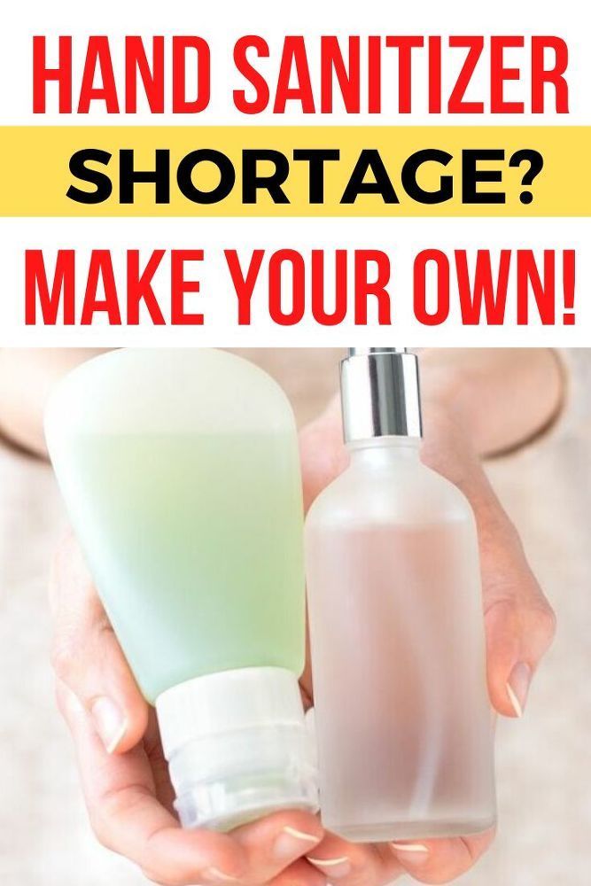 Homemade Hand Sanitizer Recipe Natural Hand Sanitizer Hand