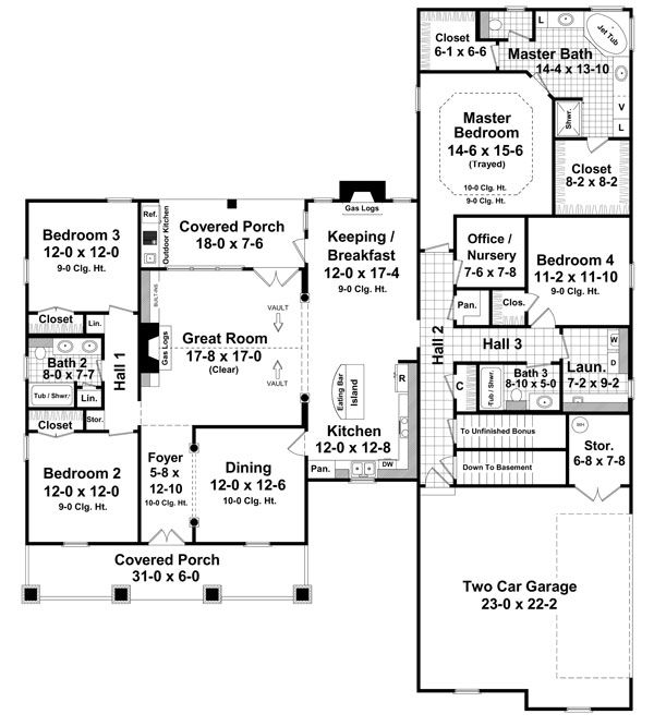 One Story Country House Plans 61 best the build images on pinterest | house floor plans One Story Country House Plans 61 best the build images on pinterest | house floor plans