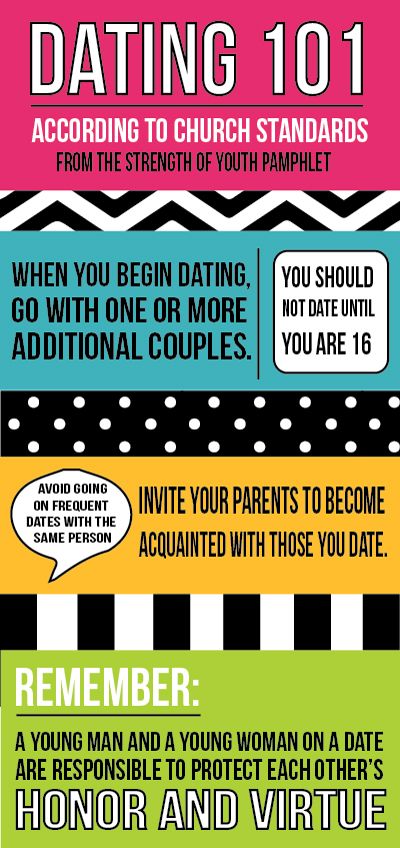 Lds youth dating rules