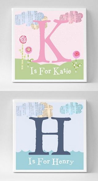 Personalized nursery artwork Personalized nursery artwork