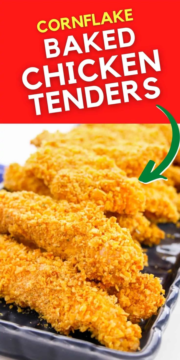 Cornflake Chicken Tenders Oven Baked Recipe Recipe Baked Chicken Cornflake Chicken Tenders Oven Baked Recipe Recipe Baked Chicken