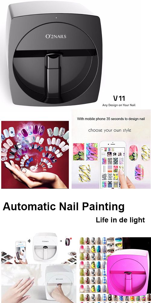 3d Nail Printers Wifi Portable Nail Printer Painting Machine