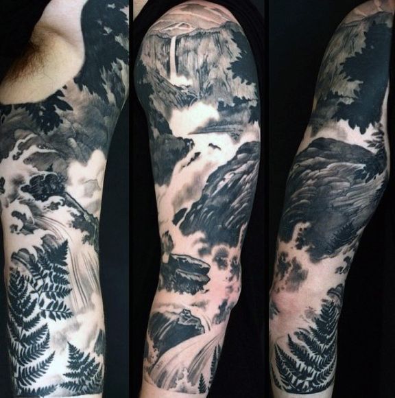 Wald und wiese tattoo