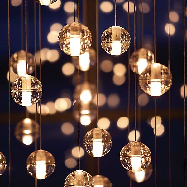 14.14 Multi-Light Pendant Light in 2020 | Ball pendant lighting, Glass ball pendant, Ceiling pendant lights