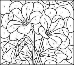 hard colors by numbers printable campanula printable color by number page hard - Color By Number Pages hard colors by numbers printable campanula printable color by number page hard - Color By Number Pages