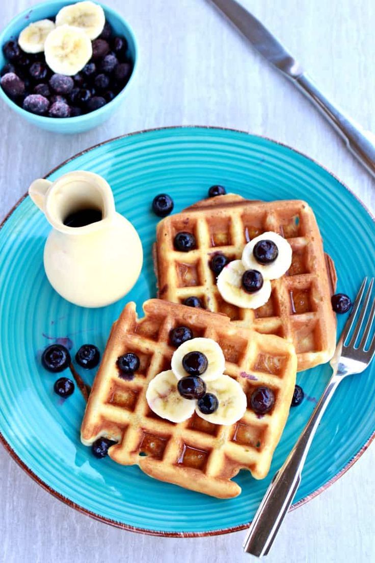 Waffles Cooking